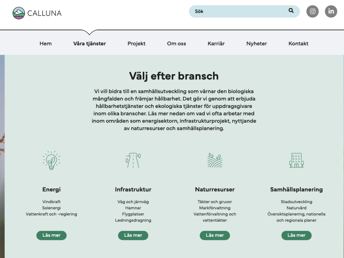 calluna-tjanster